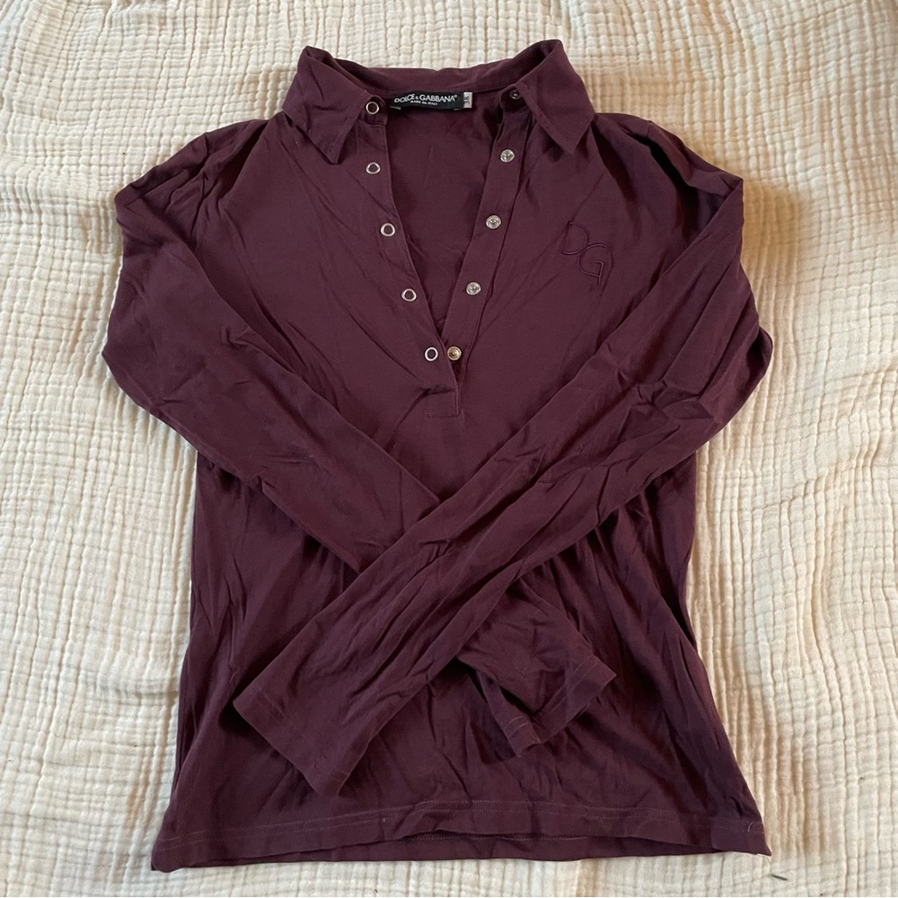 Dolce and Gabbana Women’s Collared Shirt